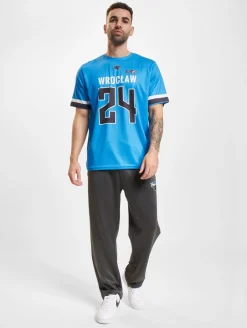 Große Größen|Fitnessmode & Jogginghosen*European League Of Football Panthers Wroclaw Jogginghosen anthrazit