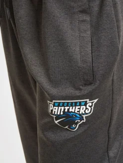 Große Größen|Fitnessmode & Jogginghosen*European League Of Football Panthers Wroclaw Jogginghosen anthrazit