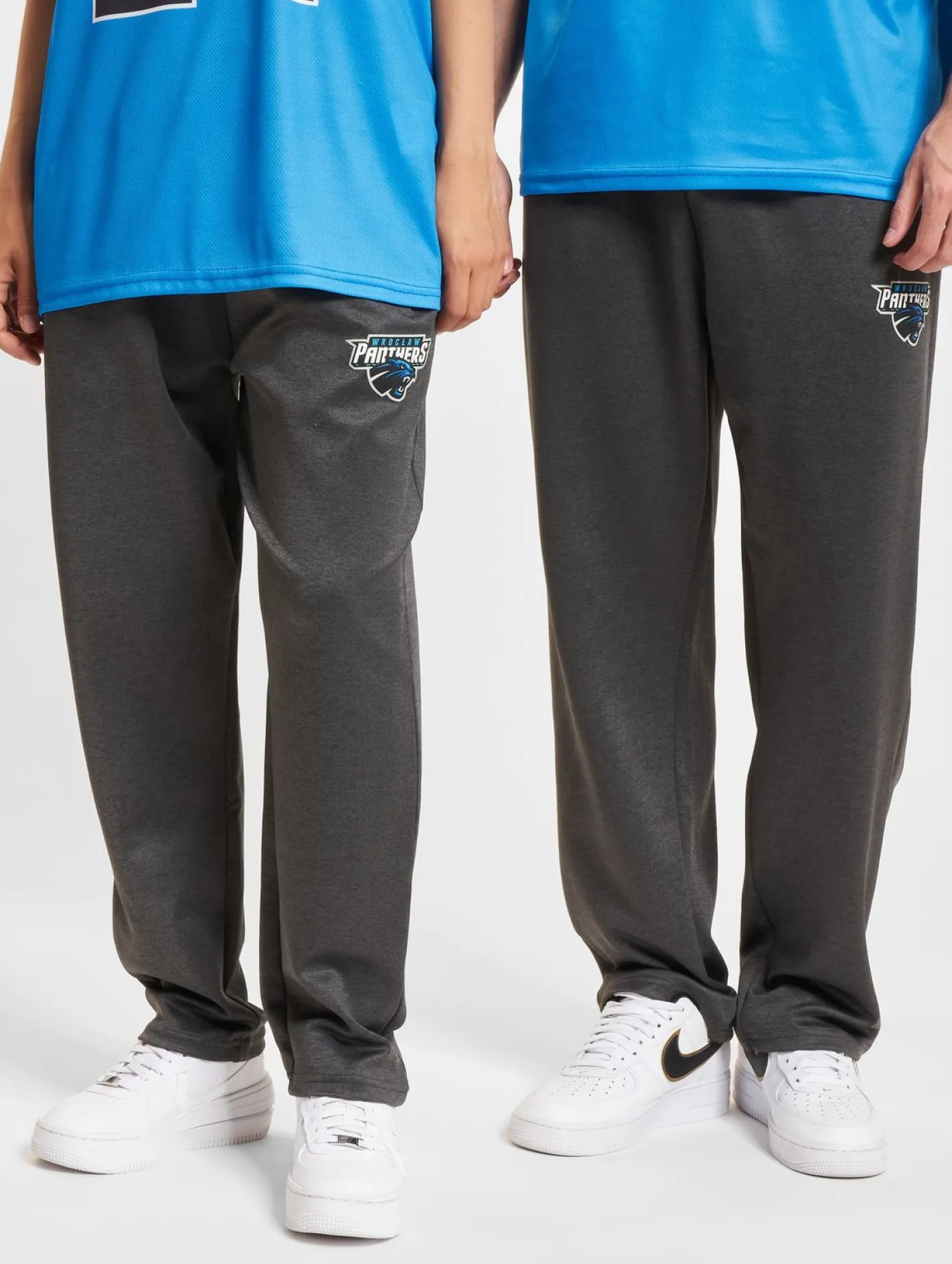 Große Größen|Fitnessmode & Jogginghosen*European League Of Football Panthers Wroclaw Jogginghosen anthrazit