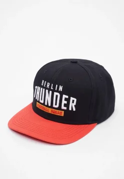 Caps & Mützen*European League Of Football Berlin Thunder Snapback Caps tiefschwarz/tomate