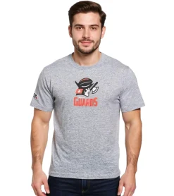 Große Größen|Tops & T-Shirts*European League Of Football Helvetic Guards 3 T-Shirts grau meliert