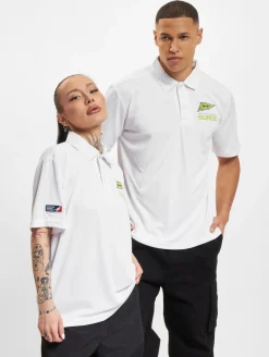 Poloshirts & Blusen|Hemden & Poloshirts*European League Of Football Stuttgart Surge PoloShirts leuchtend weiß