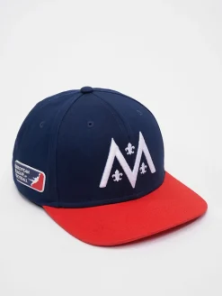 Caps & Mützen*European League Of Football Paris Musketeers Snapback Caps pageant blau/tomate