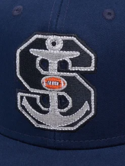 Caps & Mützen*European League Of Football Milano Seamen Snapback Caps Festzug blau