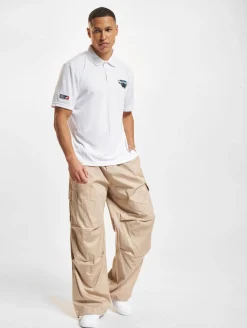 Poloshirts & Blusen|Hemden & Poloshirts*European League Of Football Panthers Wroclaw PoloShirts leuchtend weiß