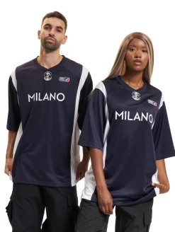 Tops & T-Shirts|T-Shirts & Tank Tops*European League Of Football Milano Seamen 3 Trikots blau