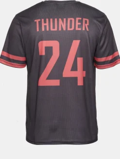 Tops & T-Shirts|T-Shirts & Tank Tops*European League Of Football Berlin Thunder 1 Trikots schwarz