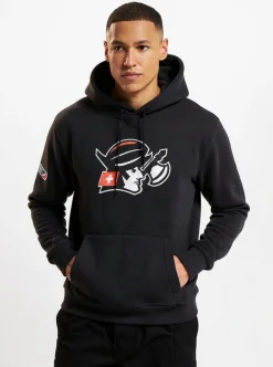 Große Größen|Sweater & Pullover*European League Of Football Helvetic Guards 1 Hoodies schwarz