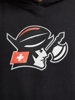 Große Größen|Sweater & Pullover*European League Of Football Helvetic Guards 1 Hoodies schwarz