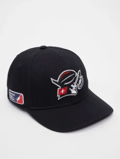 Caps & Mützen*European League Of Football Helvetic Guards Snapback Caps tiefschwarz