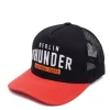 Caps & Mützen*European League Of Football Berlin Thunder Trucker Caps tiefschwarz/tomate