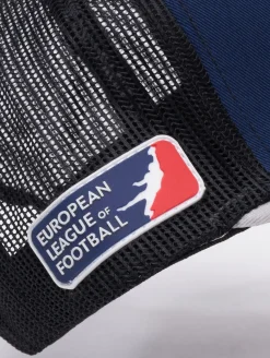 Caps & Mützen*European League Of Football Milano Seamen Trucker Caps Festzug blau/ hoch geschnitten