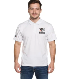 Große Größen|Poloshirts & Blusen*European League Of Football Helvetic Guards PoloShirts leuchtend weiß