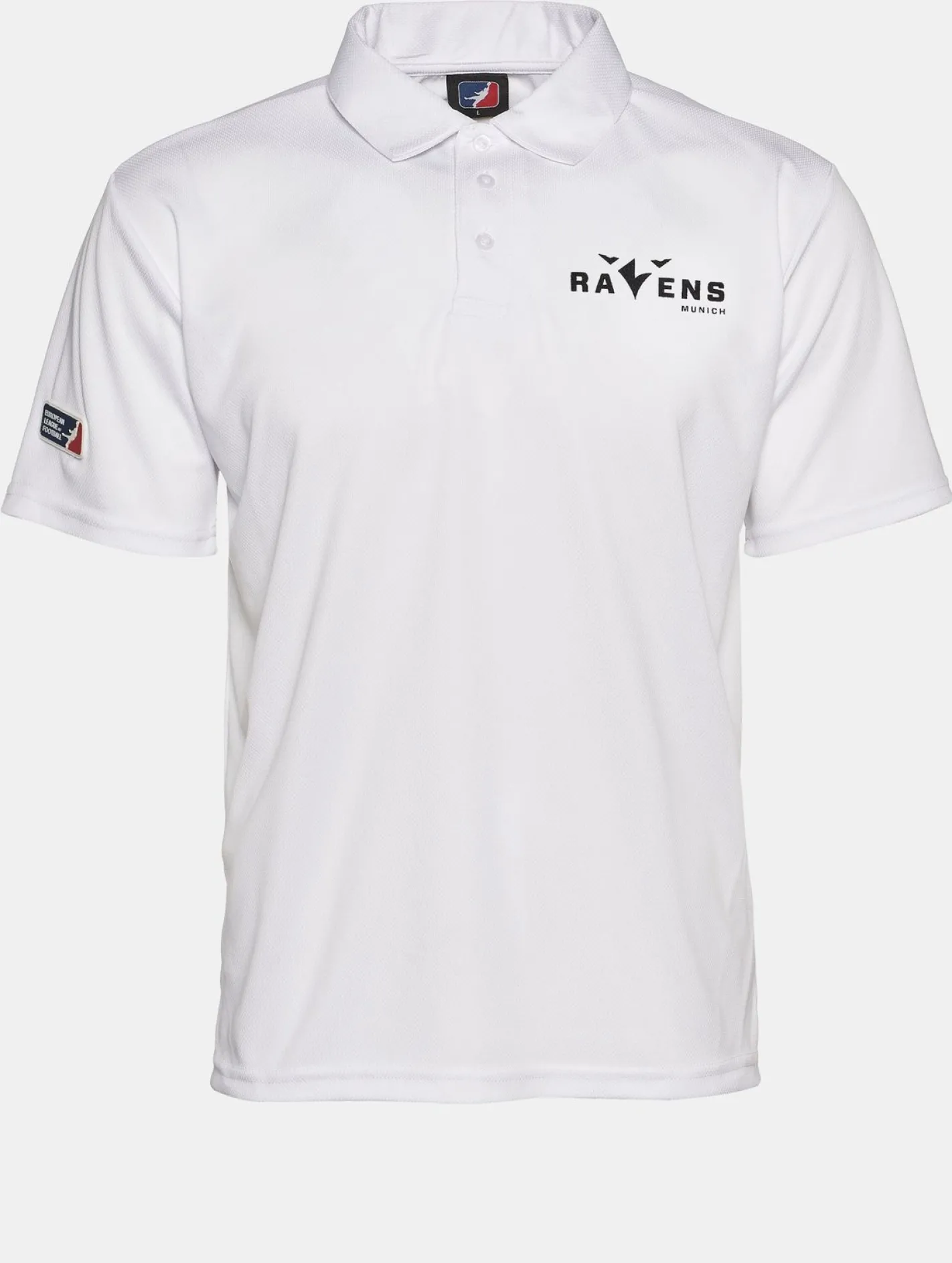 Poloshirts & Blusen|Hemden & Poloshirts*European League Of Football München Ravens PoloShirts bright white