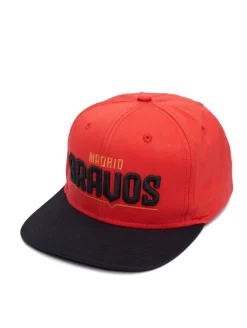 Caps & Mützen*European League Of Football Madrid Bravos Snapback Caps NOS 25 tomatenbraun/tiefschwarz