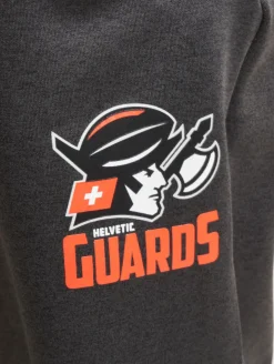 Große Größen|Fitnessmode & Jogginghosen*European League Of Football Helvetic Guards Jogginghosen anthrazit