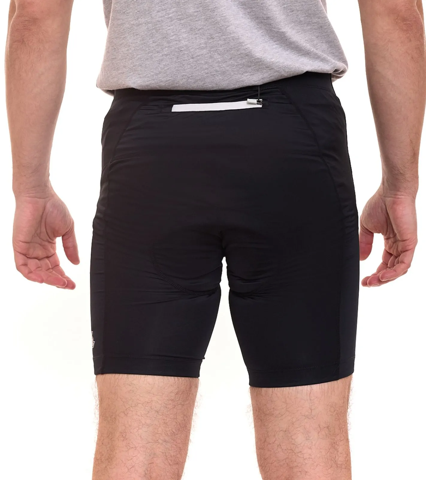 Sportunterbekleidung|Radsport*F2 Race Herren Fahrrad-Hose mit Rückentasche Mountainbike-Hose mit High-Performance-Sitzpad Radler-Hose 6557 2038 Schwarz