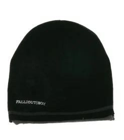 Caps & Mützen*BioworldMerch Fall Out Boy Beanie kuschelige doppellagige Strickmütze stylische Mütze Fan-Artikel KC106746FOB Schwarz