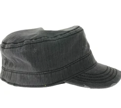 Caps & Mützen*BioworldMerch "FALL OUT BOY" Unisex Cap Baumwoll-Cap im millitärischen Schnitt mit leicht gebogenen Schnitt Grau/Rosa