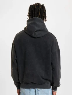 Pullover & Sweater*Favela Angst Hoodies schwarz gewaschen