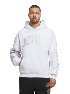 Pullover & Sweater*Favela Ribcage Hoodies Strass/Weiß