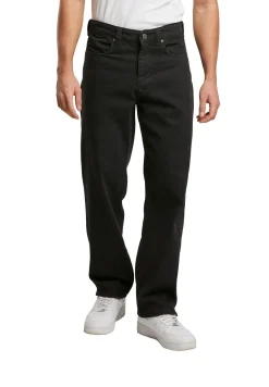 Jeans & Hosen*Favela Stickerei Baggys schwarz