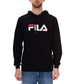 Pullover & Sweater*FILA Barumini Hoodie Herren Kapuzen-Pullover Pulli Sweater Baumwoll-Sweatshirt FAU0068-80010 Schwarz