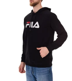 Pullover & Sweater*FILA Barumini Hoodie Herren Kapuzen-Pullover Pulli Sweater Baumwoll-Sweatshirt FAU0068-80010 Schwarz