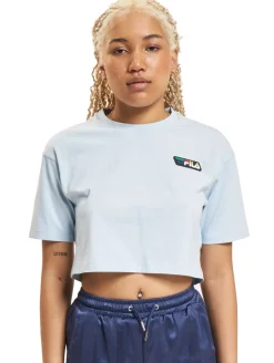 Tops & T-Shirts*FILA Olympe Cropped T-Shirt Skyway