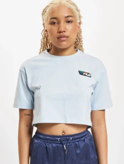 Tops & T-Shirts*FILA Olympe Cropped T-Shirt Skyway