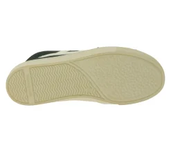 Sneaker & Turnschuhe*FLAMINGOS LIFE El Camino Damen High-Top Sneaker faire- und nachhaltige City-Schuhe aus Canvas Made in Spain Schwarz/Weiß