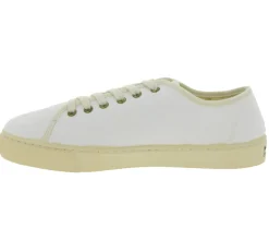 Sneaker & Turnschuhe*FLAMINGOS LIFE RANCHO ALL WHITE Freizeit-Schuhe nachhaltige Bio-Sneaker Schuhe mit Kork 100% Vegan MADE IN SPAIN SS21RAALLWH Weiß/Beige