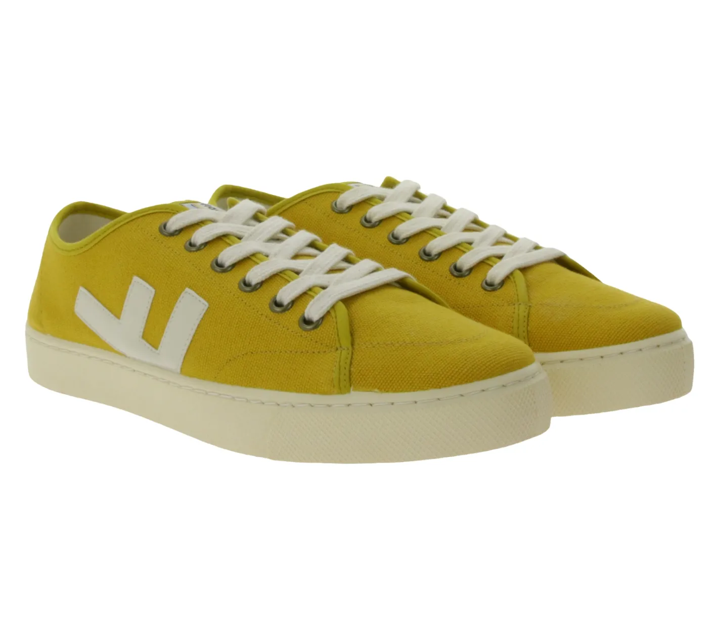 Sneaker & Turnschuhe*FLAMINGOS LIFE RANCHO MUSTARD IVORY nachhaltige-Sneaker Faire-Schuhe Freizeit-Sneaker 100% Vegan Made in Spain SS21RAMUSIV Orange/Gelb