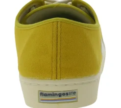 Sneaker & Turnschuhe*FLAMINGOS LIFE RANCHO MUSTARD IVORY nachhaltige-Sneaker Faire-Schuhe Freizeit-Sneaker 100% Vegan Made in Spain SS21RAMUSIV Orange/Gelb