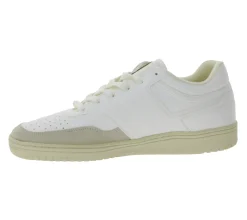 Sneaker & Turnschuhe*FLAMINGOS LIFE Retro 90`s Sneaker vegane Freizeit-Schuhe Made in Spain SS21R9WHIYEMO Weiß/Gelb