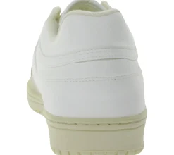 Sneaker & Turnschuhe*FLAMINGOS LIFE Retro 90`s Sneaker vegane Freizeit-Schuhe Made in Spain SS21R9WHIYEMO Weiß/Gelb