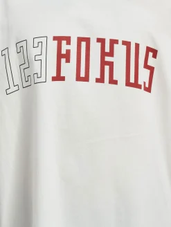 T-Shirts & Tank Tops*Fokus x Def College T-Shirt weiß