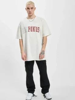 T-Shirts & Tank Tops*Fokus x Def College T-Shirt weiß