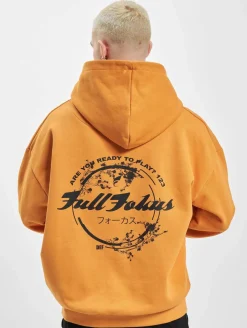 Pullover & Sweater*Fokus x Def Japan Hoodie orange