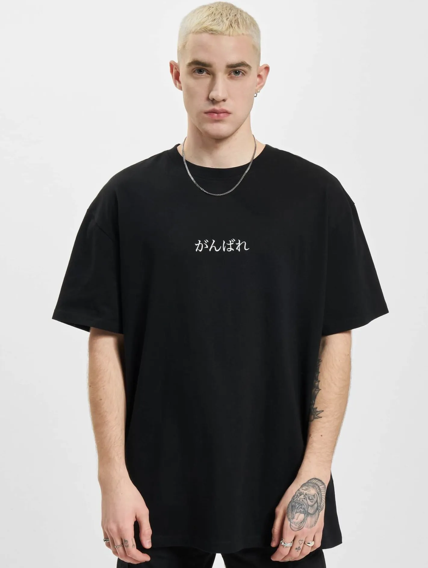 T-Shirts & Tank Tops*Fokus x Def Japan T-Shirt Schwarz