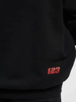 Pullover & Sweater*Fokus x Def Logo Hoody Schwarz