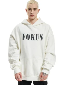 Pullover & Sweater*Fokus x Def Plain Hoodie weiß