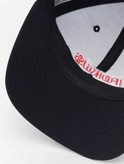 Caps & Mützen*Fokus x Def Racer Snapsback Caps schwarz/rot