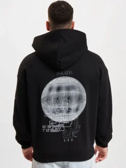 Sweater & Pullover|Pullover & Sweater*Fokus x Def World Hoodies schwarz/grau