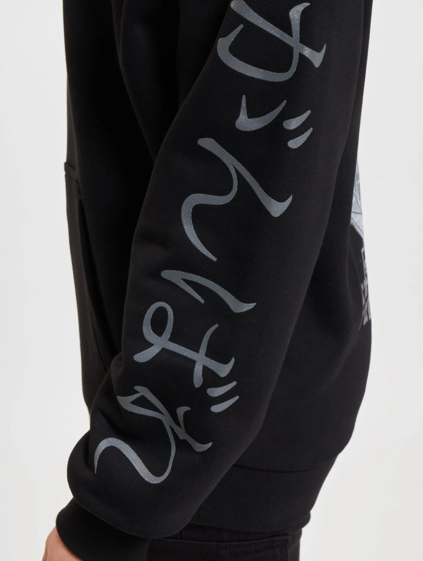 Sweater & Pullover|Pullover & Sweater*Fokus x Def World Hoodies schwarz/grau