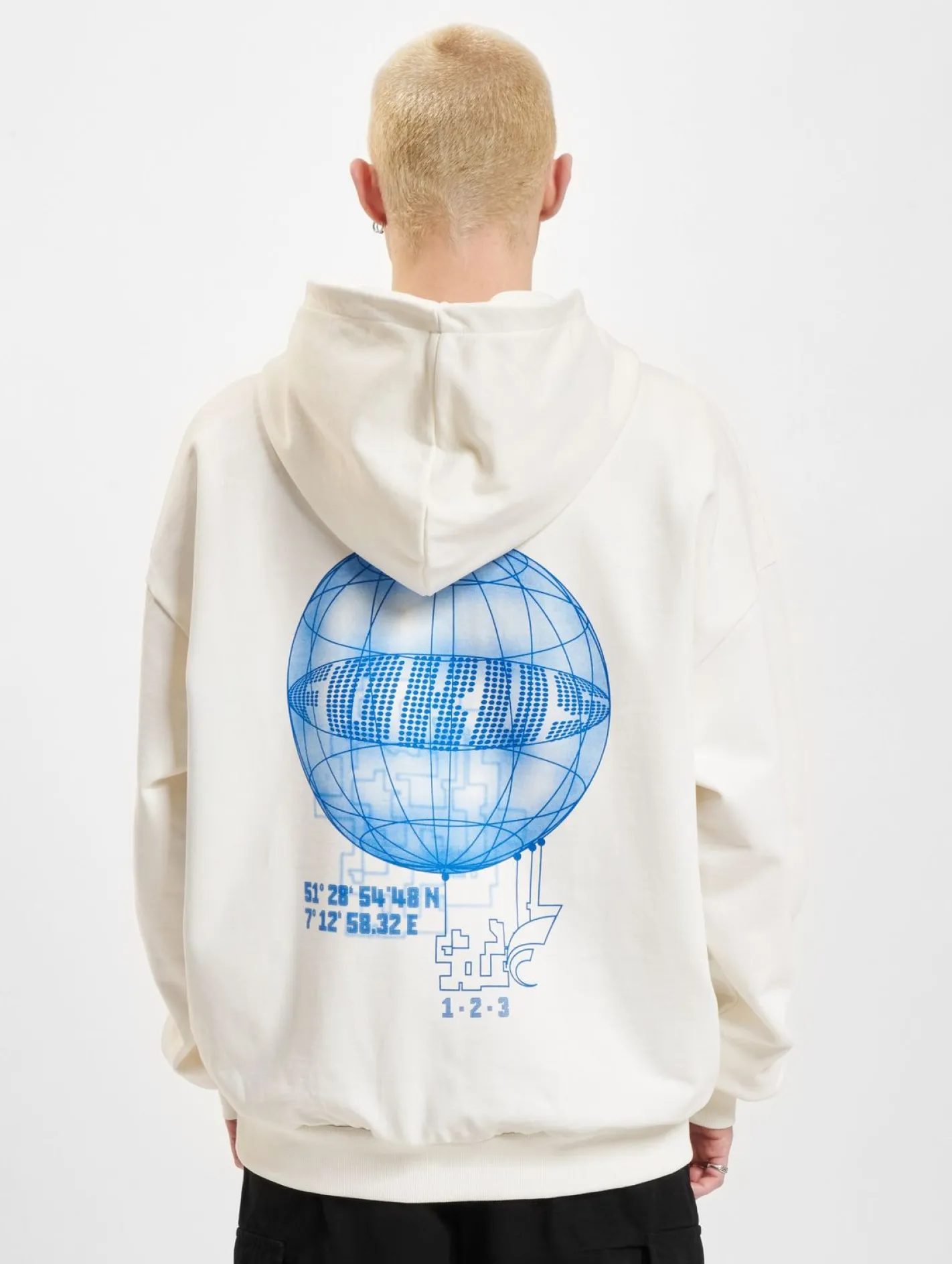 Sweater & Pullover|Pullover & Sweater*Fokus x Def World Hoodies bereit zum Färben/Kobaltblau