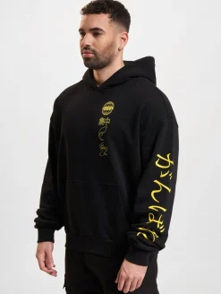 Sweater & Pullover|Pullover & Sweater*Fokus x Def World Hoodies schwarz/gelb