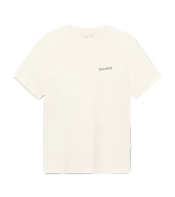 T-Shirts & Tank Tops*foret Herren T-Shirt nachhaltiges Baumwoll-Shirt modisches Kurzarm-Shirt Creme-Weiß