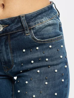 Hosen & Jeans*fornarina EVA 01 DENIM HOSE Blau