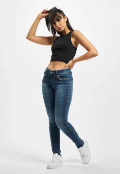 Hosen & Jeans*fornarina Happy Slim Fit Jeans blau